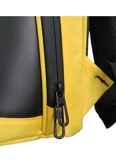 Funky Bag Led Ekranlı Akıllı Motorcu Sırt Çantası Sarı Diğer