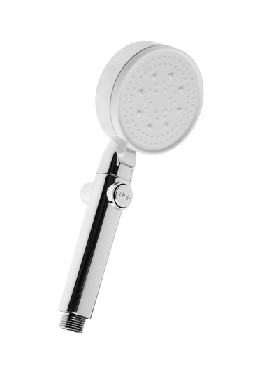 Zeın Düğmeli Stoplu Masaj Duş Başlığı 209992595 Krom
