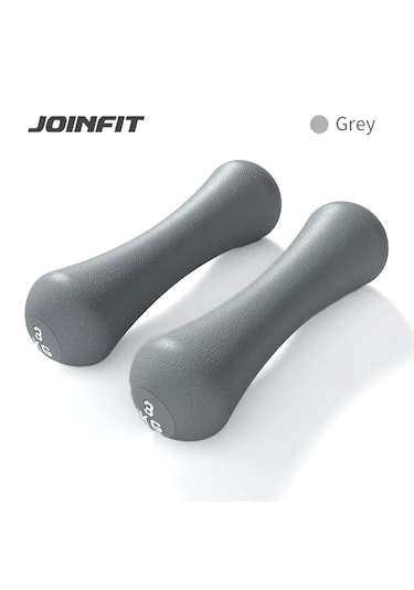 Joinfit Neopren Dambıl 3 Kg X 2 Adet Gri