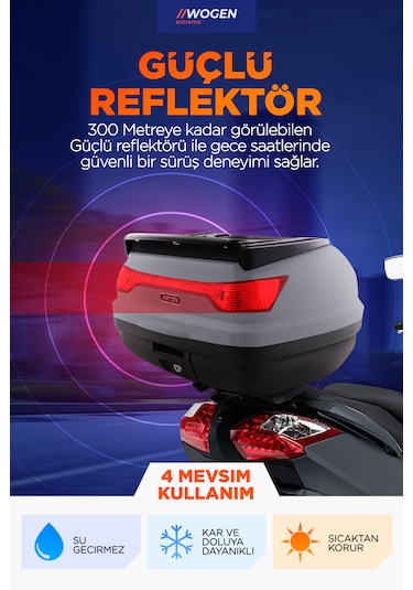 Wogen Wg52 Arka Çanta 52 L Basic Nardo Gri Nardo Gri