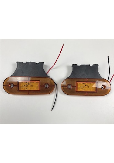 Replax Sarı Kasa Lamba 24V Sallamalı 6 Ledli Dorse Lambası TAS24VSD