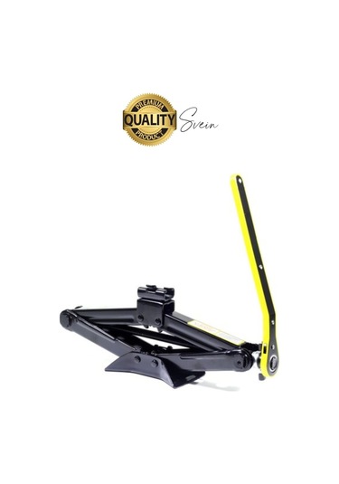 Dayanıklı Araba Kaldırma Akordiyon Tip Makas Cırcır Kollu 1.5 Ton Bijon Anahtarlı Otomobil Kriko Set