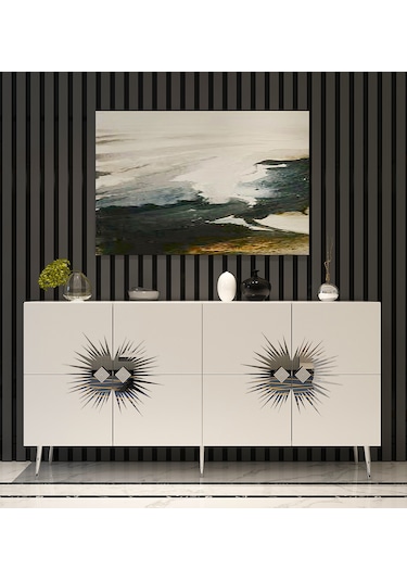 Nidact Kb150 Konsol Beyaz-gümüş