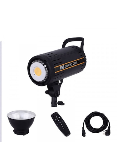 Gdx Hd-120ıı C Bicolor 2'li Işık Seti 120w Video Led Işığı