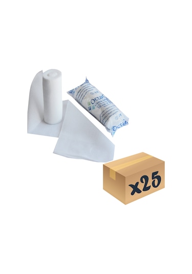 Octacare Elastik Sargı Bezi 25'li 10 CM x 4 M