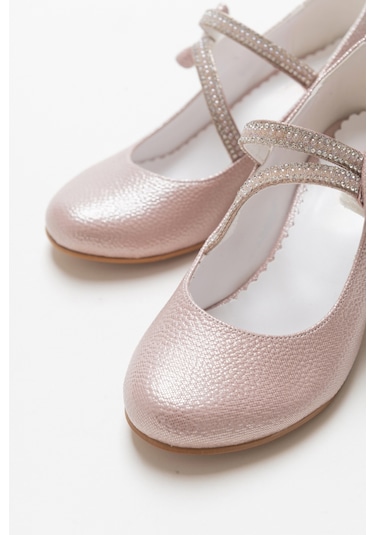 Mnpc Kız Çocuk Pudra Topuklu Abiye Ayakkabı 24y4a9840173 Pudra