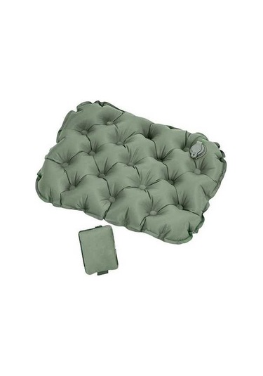 Bosphorusboutique02 Ofis Sandalye Koltuk Minderi, Katlanabilir, Uçak Ve Ofis Kullanımına Uygun, Koyu Yeşil Koyu Yeşil