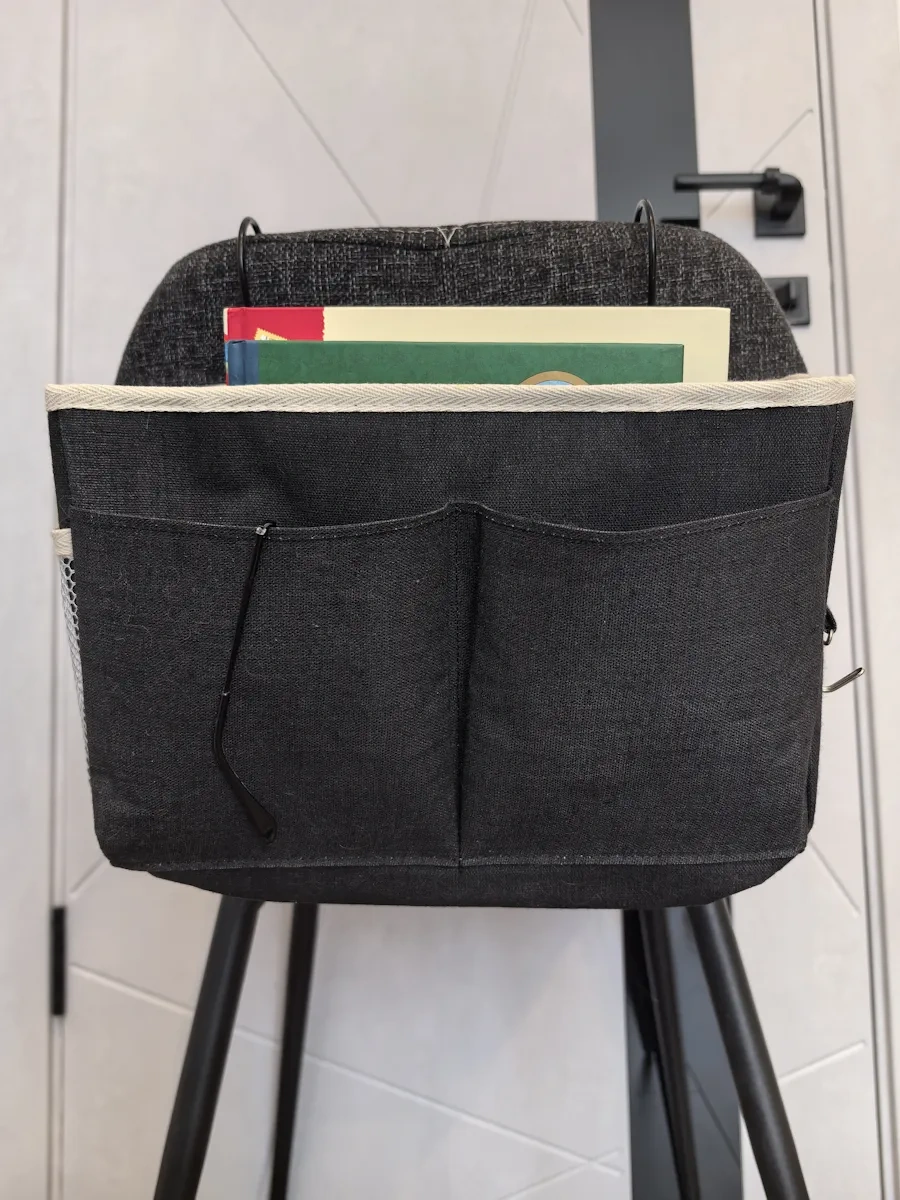 Udobstva Doma Yatağa Asılan Cep Organizatörü 353133828 Siyah