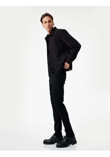 Koton Pamuklu Normal Bel Slim Fit Jean Pantolon - Brad Jean Siyah 6wam40046nd Siyah Koton Pamuklu Normal Bel Slim Fit Jean Pantolon - Brad Jean Siyah 6wam40046nd Siyah