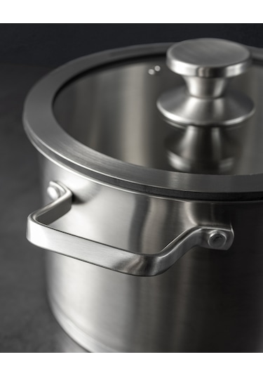 Madame Coco Raye Derin Tencere - Çelik - 22 Cm 8684427146231 Çok Renkli