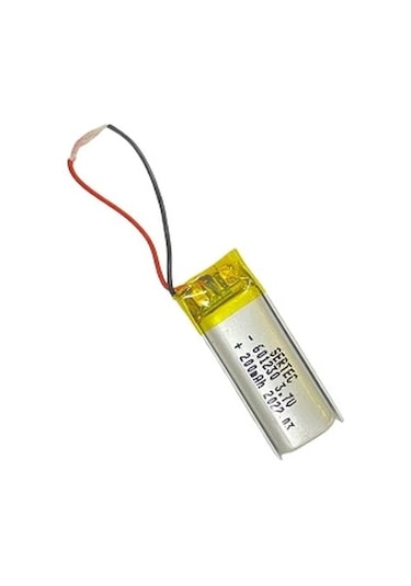 601230 3.7v 200 Mah Li-polymer Pil Devreli/1.5a