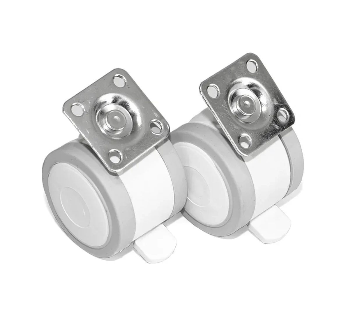 Bo-ny Lastik Kaplamalı Platformlu Mobilya Tekerlekleri 4 Adet 222126195 Beyaz