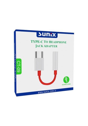 Sunix Type-c To 3.5 Mm Jack Çevirici Adaptör Ct-09
