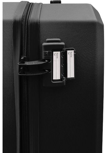 Coral High Diamond Abs Siyah Büyük Boy Valiz 16603