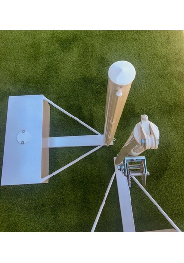 Adelinspor Via Gerdirme Aparatlı Makaralı Seyyar Tenis Direği