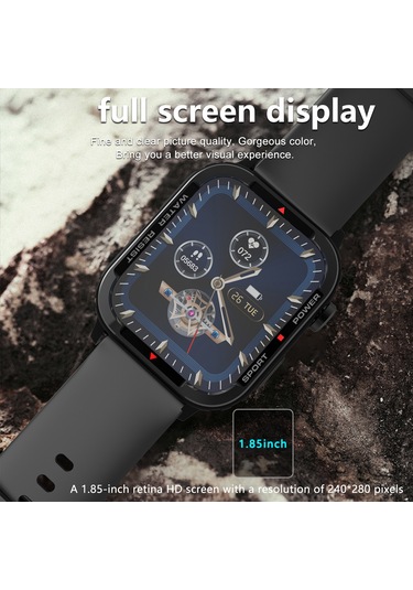 Singree 1.85" Ekran Ip67 Bluetooth 5.0 Akıllı Spor Saati