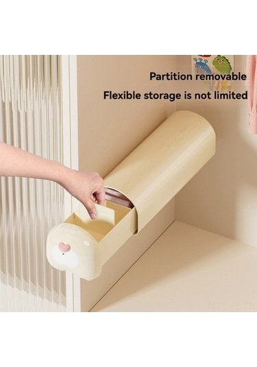 Lemestar Duvar Üstü Deliksiz Çekmeceli İç Giyim Organizörü - Bölmeli, Toz Ve Nem Koruyucu, Dolap Depolama İçin Pp Malzeme