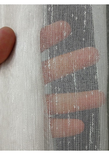 Nar 2433 Şantuk Desen Tül Perde / Ölçünüze Özel Dikim
