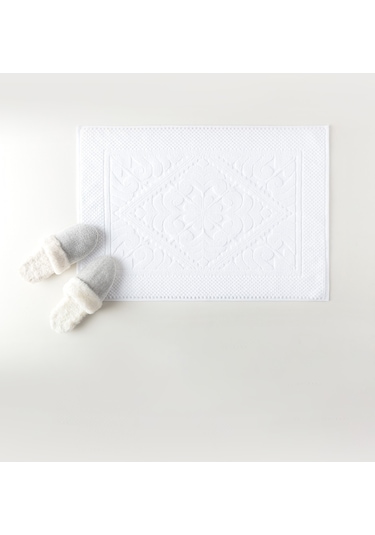 Madame Coco Mathilda Ayak Havlusu - Beyaz - 50x70 Cm Hvlu000000007450 X 70 Cm-beyaz Çok Renkli