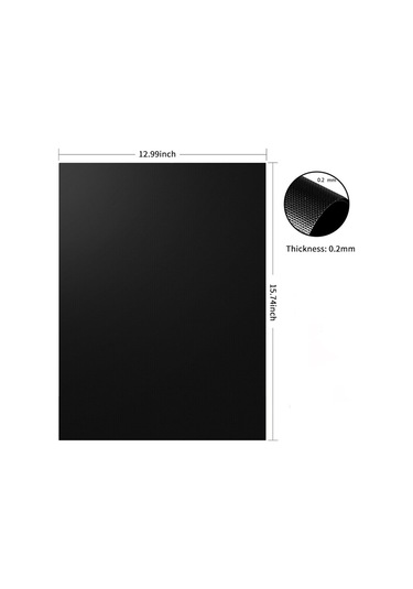 Jeemson Bronz 2 Adet Cam Fiber Izgara Matı - 33x40cm 0.2mm - 260 C Isı Dayanıklı - Kayma Özgür - Kolay Temizlenir - Fırın/ızgara Uygun Çok Renkli