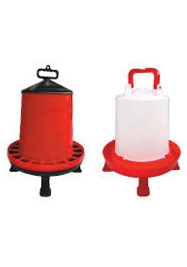 Nurdağ Hırdavat Omnixer Tavuk Suluğu 10 L + Tavuk Yemliği 12 L