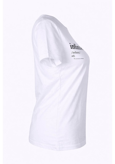Trender İnfinite O Yaka Kadın T-shirt 26ydt1000017 Beyaz