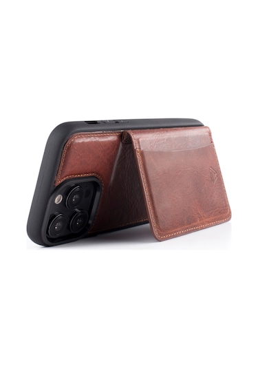 Back Wallet Apple Uyumlu iPhone 12 Pro Kiremit