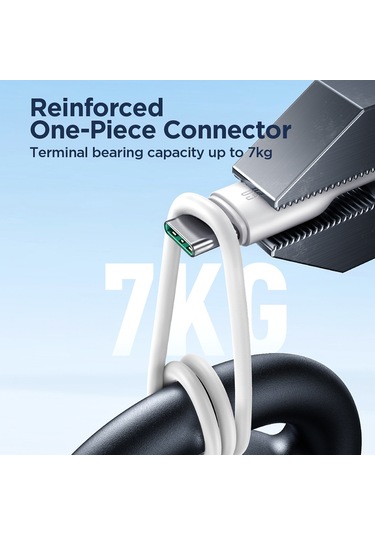 Joyroom Sa26-cc3 Flaş Şarj Serisi 60w Usb-c / Type-c - Usb-c / Type-c Hızlı Şarj Veri Kablosu, Kablo Uzunluğu: 1m