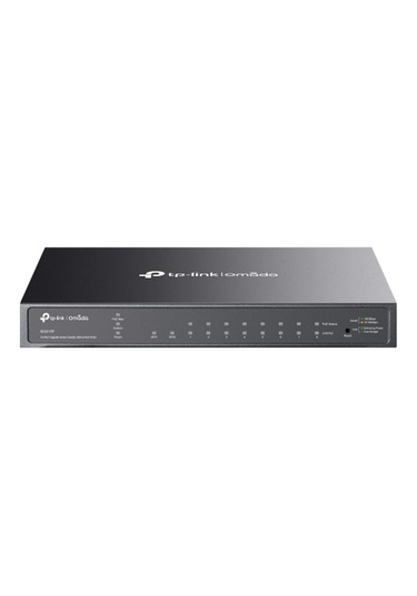 Omada Sg2210p, 8 Port Gigabit Poe+, 61w, 2port Sfp, Yönetilebilir, Metal Kasa Masaüstü/vesa Switch