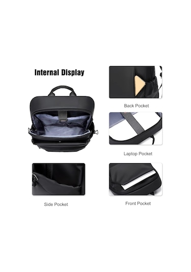 Aromee Okul Sırt Çantası Sırt Çantası Erkek Okul Sırt Çantası - Yeşil.