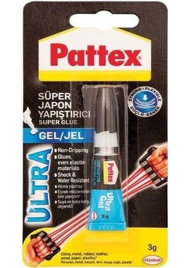 Pattex Süper Japon Yapıştırıcı 3g Blister