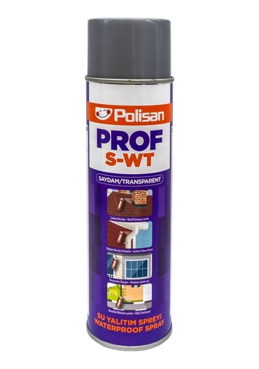 Polisan Prof S-WT Su Yalıtım Spreyi 500 ml - Şeffaf