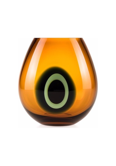 Pasabahce Nazar Vazo 19 Cm Amber Kahve