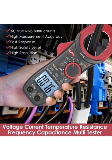 Njty 328d 600a Ac Pens Metre Otomatik Aralık 6000 Sayım E15109