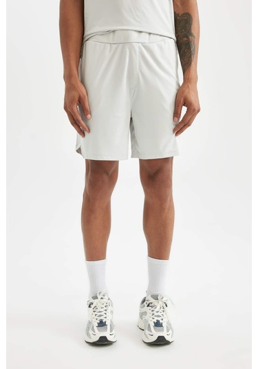 DeFactoFit Standart Fit Normal Kesim Sporcu Kısa Paça Şort C9176AX24AUGR493