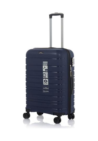 Hotowa Gold Pp Valiz 8010 Gece Mavisi Tsa Kilitli Orta Boy Koyu Mavi