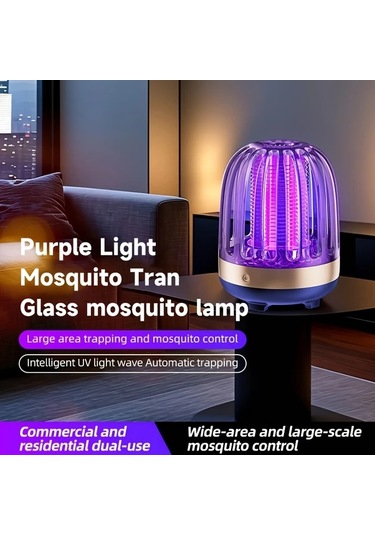 Xuweiwei Mavi 2 İn 1 Usb Sarj Edilebilir Sivrisinek Oldurucu Lamba 360 Uv Kovucu Sessiz Tasinabilir Ic Dis Mekan Elektrikli Bocek Lambasi