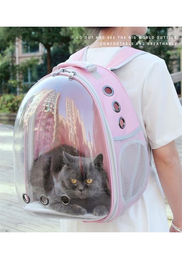 Şeffaf Katlanabilir Pet Kafes Kediler Köpekler İçin Crate Çanta Tote Taşıma Kedi Aksesuarları Yavru Kitty Taşınabilir Malzemeleri Kafesler Taşıyıcılar & Amp Bebek Arabası