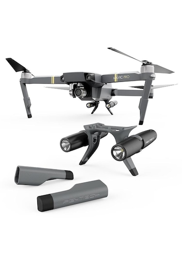 DJI Mavic Pro İniş Ayağı Uzatma Set Led Fener Takılabilir