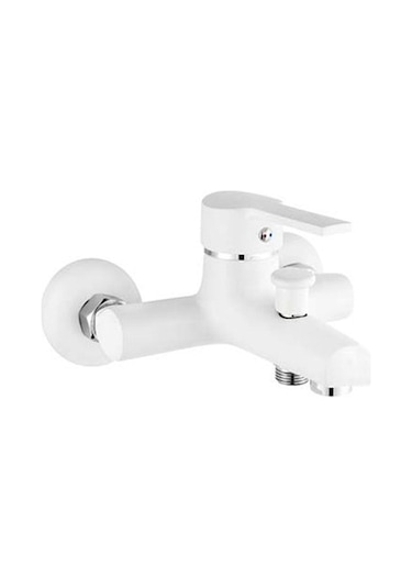 Inventa Beyaz Inci Aç Kapa Banyo Bataryası Beyaz