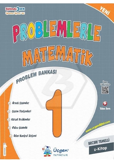 Üçgen Yayınları 1. Sınıf - Problemlerle Matematik - 2024