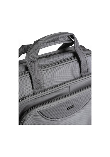 Ççs 71384 Çapraz Omuz Askılı Evrak Çantası-gri Gri