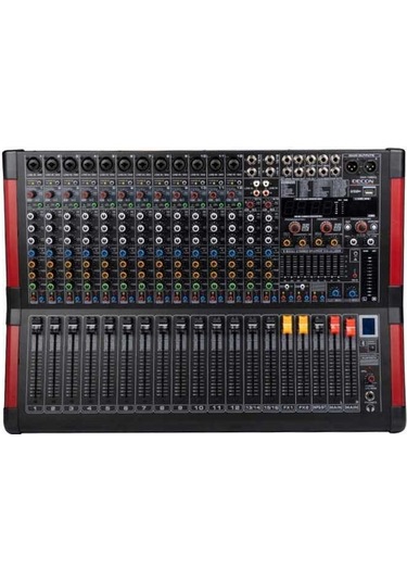 Decon Dmp-162fx 16 Kanal 650w 2 Power Mixer 16 Kanal 1500w 2 Power Mixe