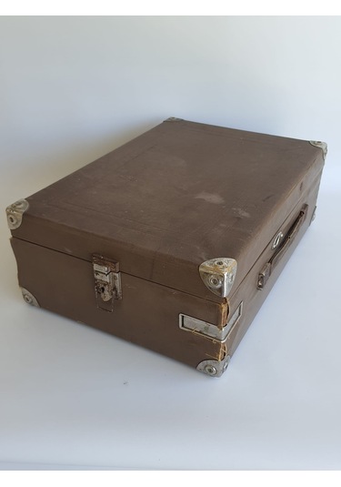 His Master'S Voice Antika Çanta Gramofon 074 Kurma Kolu Eksik