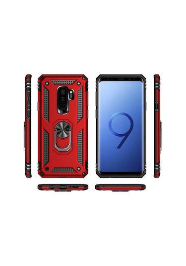 Zore Galaxy Uyumlu S9 Plus Kılıf Msra Vega Kapak - Gold Gold