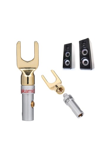 Novahub Y Tipi Ses Adaptörü - 5 Çift Bakır Kaplama Altın Ve Gümüş Kablo Konnektörü