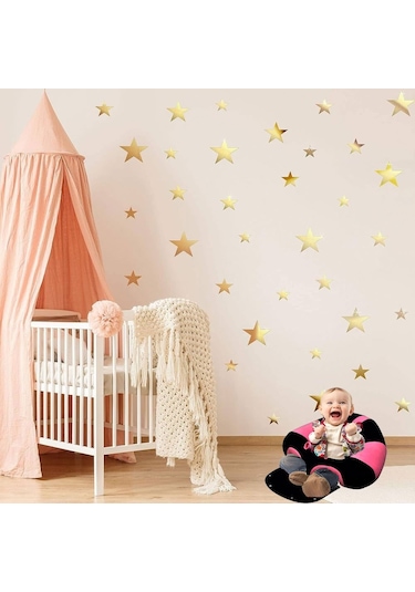 Bebek Destek Oturma Minderi Bebeyatmaz - Lacivert Pembe