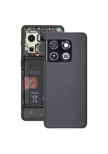 Cbtx Oneplus Uyumlu 10 Pro Batarya Arka Kapağı Siyah