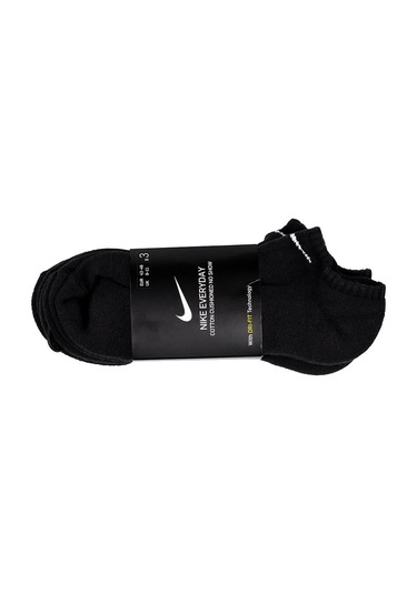 Nike Everyday Cushioned Unisex Siyah 3 Lü Çorap Sx7673-010 V2-siyah Siyah