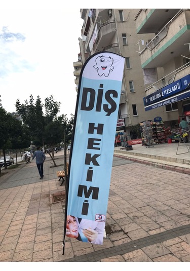 Yelken Bayrak 75X400CM